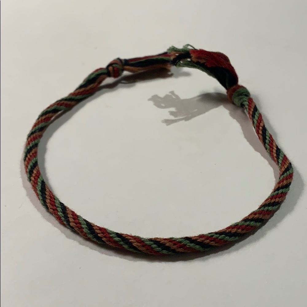 Woven bracelet, friendship bracelet, string